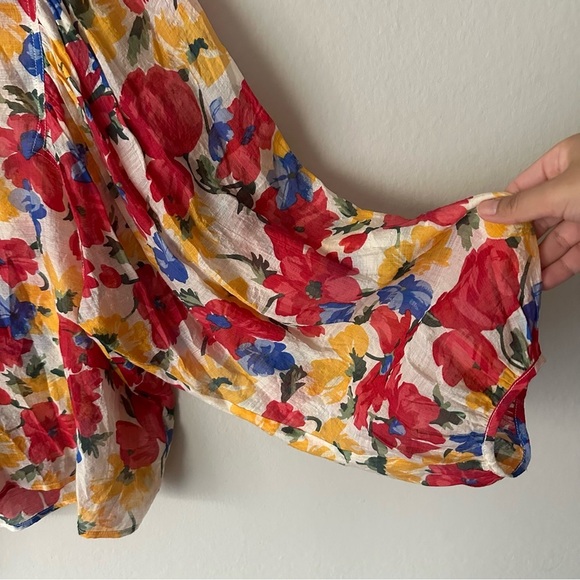 The Korner Colorful Floral Blouse Size S - Picture 4 of 8